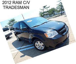 2012 RAM C/V TRADESMAN