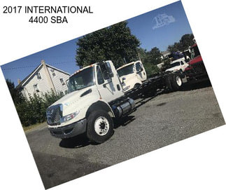 2017 INTERNATIONAL 4400 SBA