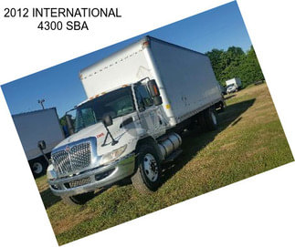 2012 INTERNATIONAL 4300 SBA