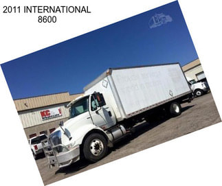 2011 INTERNATIONAL 8600