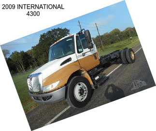 2009 INTERNATIONAL 4300