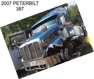 2007 PETERBILT 387