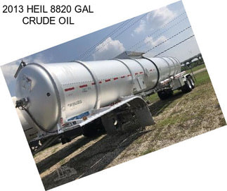 2013 HEIL 8820 GAL CRUDE OIL