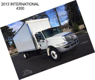 2013 INTERNATIONAL 4300