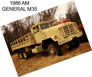 1986 AM GENERAL M35