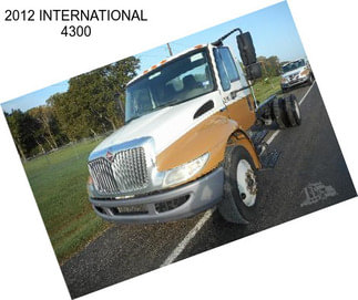 2012 INTERNATIONAL 4300