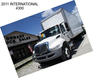 2011 INTERNATIONAL 4300