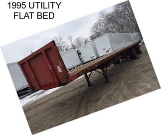 1995 UTILITY FLAT BED