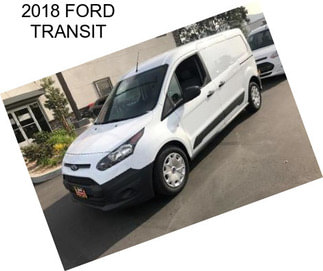 2018 FORD TRANSIT