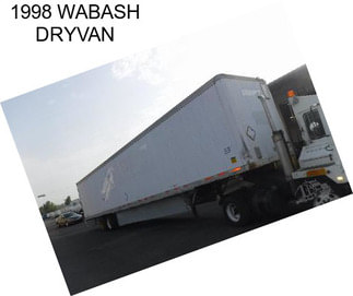 1998 WABASH DRYVAN