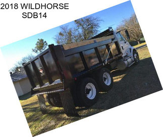 2018 WILDHORSE SDB14