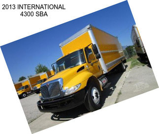 2013 INTERNATIONAL 4300 SBA