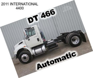 2011 INTERNATIONAL 4400