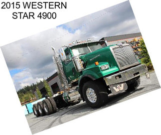 2015 WESTERN STAR 4900