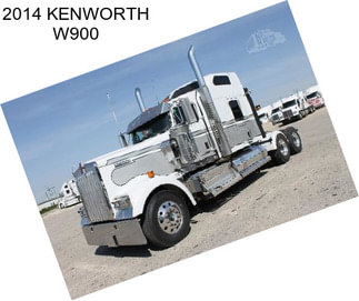 2014 KENWORTH W900