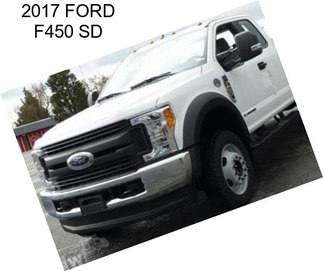 2017 FORD F450 SD