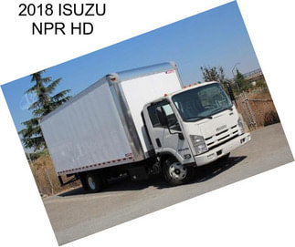 2018 ISUZU NPR HD