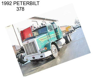 1992 PETERBILT 378