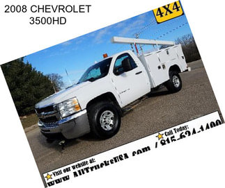 2008 CHEVROLET 3500HD