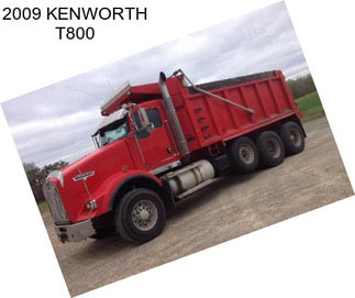 2009 KENWORTH T800