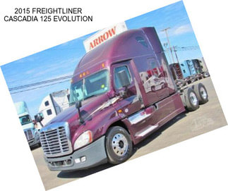 2015 FREIGHTLINER CASCADIA 125 EVOLUTION