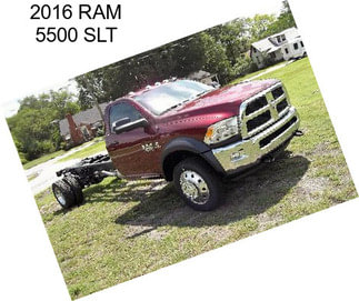 2016 RAM 5500 SLT