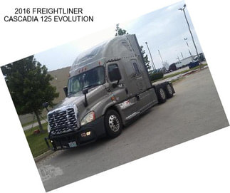 2016 FREIGHTLINER CASCADIA 125 EVOLUTION