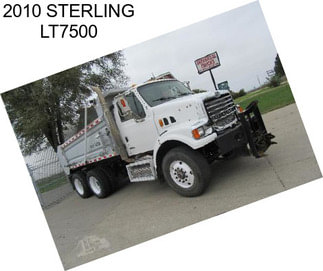 2010 STERLING LT7500