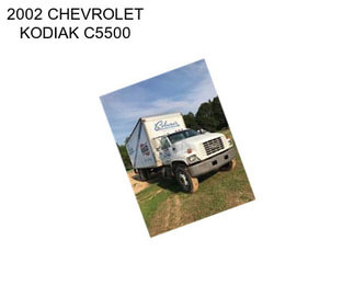 2002 CHEVROLET KODIAK C5500