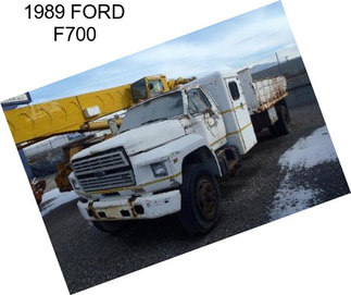 1989 FORD F700