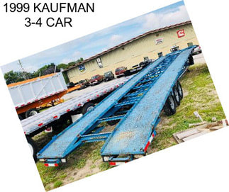 1999 KAUFMAN 3-4 CAR