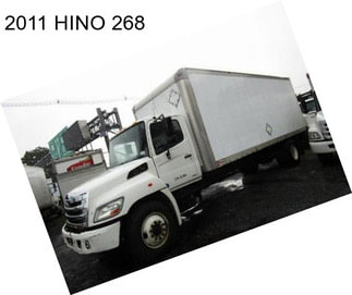 2011 HINO 268