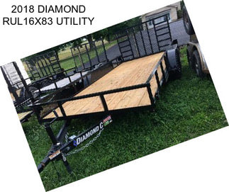 2018 DIAMOND RUL16X83 UTILITY