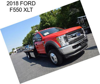 2018 FORD F550 XLT