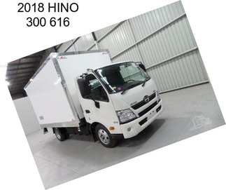 2018 HINO 300 616