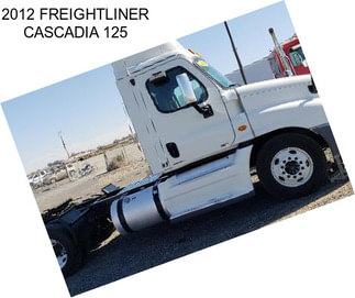 2012 FREIGHTLINER CASCADIA 125