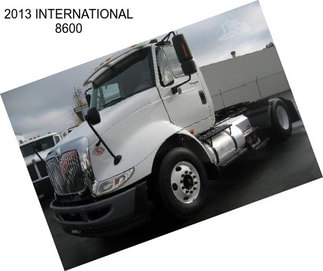 2013 INTERNATIONAL 8600