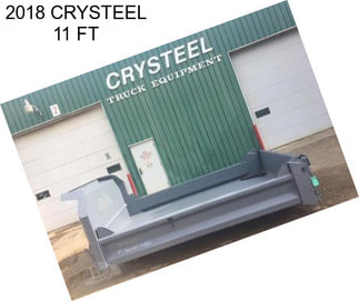 2018 CRYSTEEL 11 FT