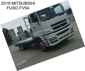 2018 MITSUBISHI FUSO FV54