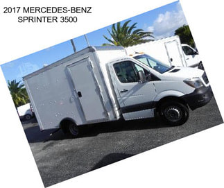 2017 MERCEDES-BENZ SPRINTER 3500