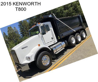 2015 KENWORTH T800