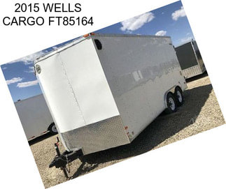 2015 WELLS CARGO FT85164