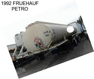 1992 FRUEHAUF PETRO