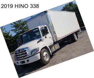 2019 HINO 338