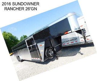 2016 SUNDOWNER RANCHER 26\'GN