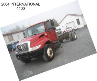 2004 INTERNATIONAL 4400