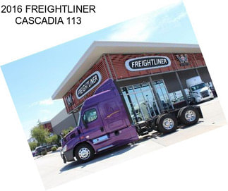 2016 FREIGHTLINER CASCADIA 113