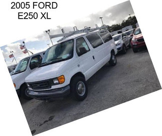 2005 FORD E250 XL