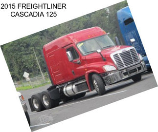 2015 FREIGHTLINER CASCADIA 125