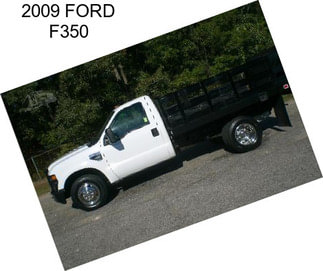 2009 FORD F350